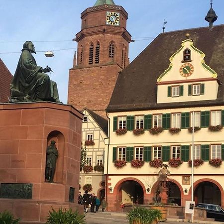 Gaestezimmer Hortensie Weil der Stadt Exterior foto